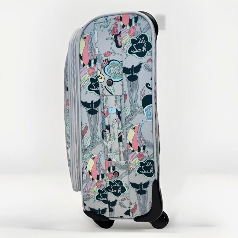 Sakroots Gray Patterned Rolling Carryon - image 3